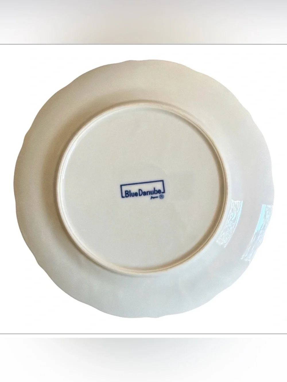 Set (7) Blue Danube Japan -Hutschenreuther Blue Onion  (Scalloped Rim)
